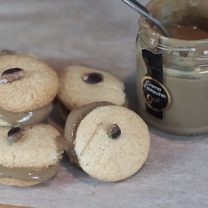 Ricetta Biscotti vegan al Pistacchio - Sciara