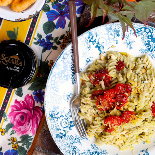 pasta al pistacchio siciliano