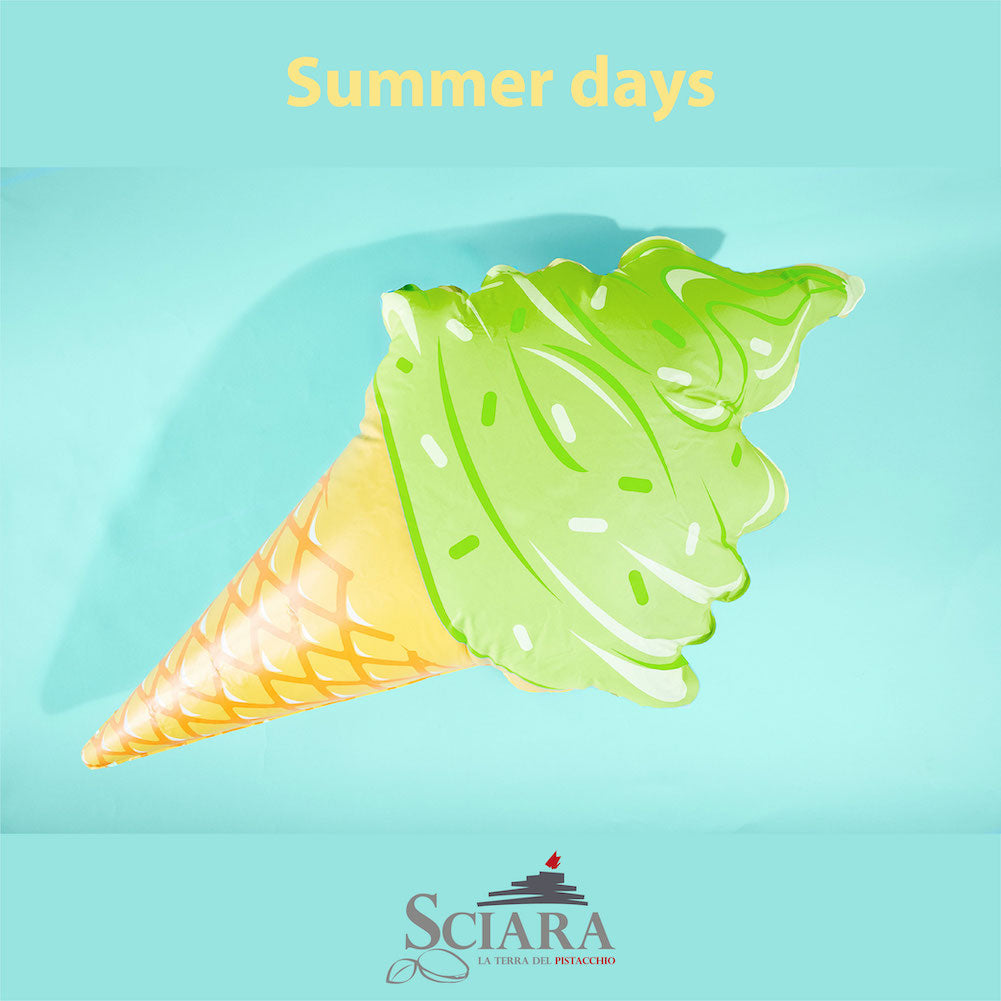 gelato al pistacchio bronte sciara
