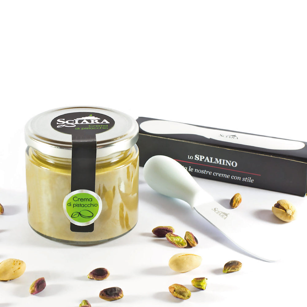 coltello spalmino per creme - sciara pistacchio bronte
