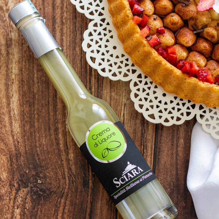 crema di liquore al pistacchio sciara