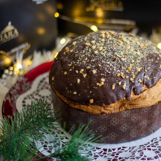 Dolce di Natale alla Nocciola senza latte con Olio extravergine d'oliva - Sciara La terra del pistacchio Bronte