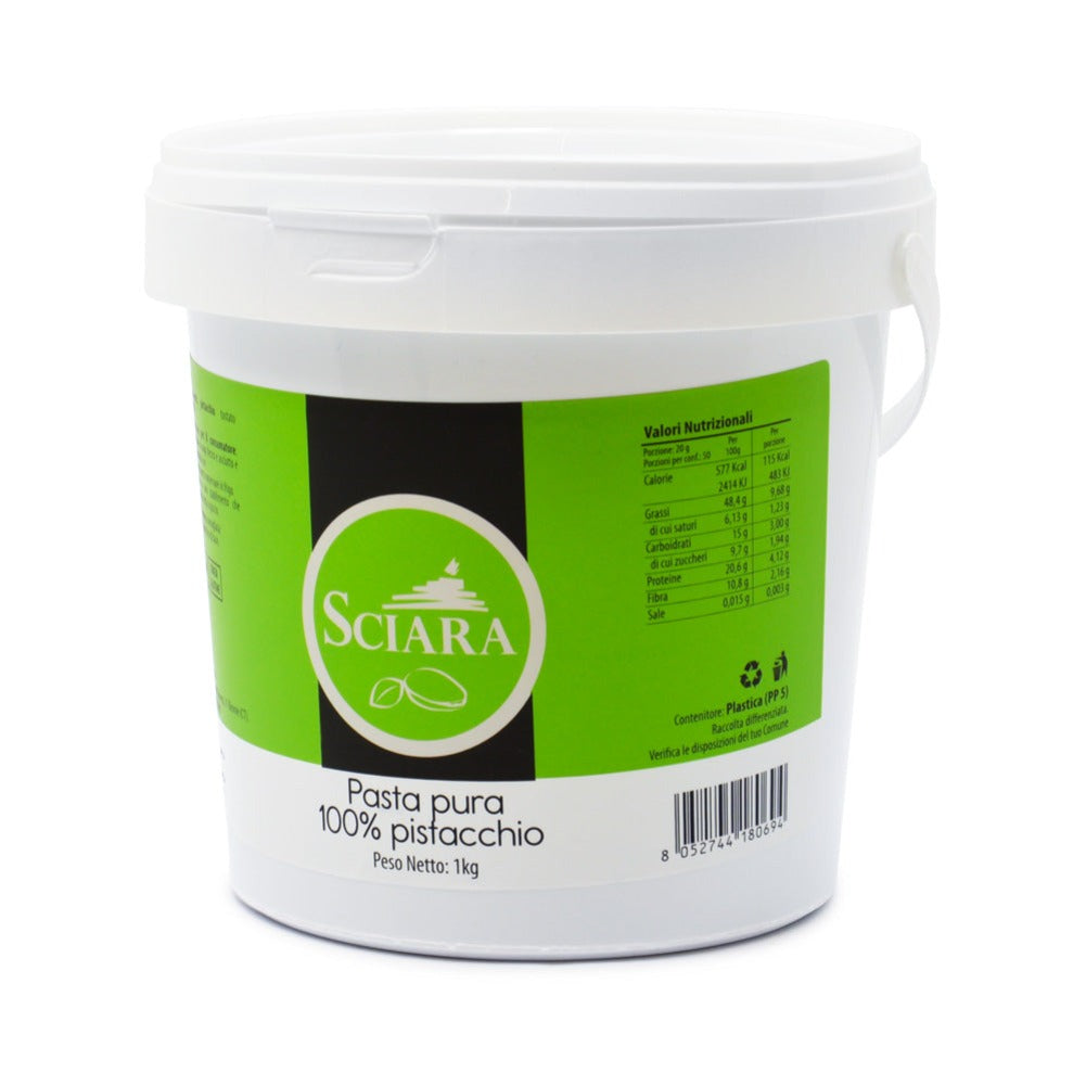 crema 100% pistacchio - sciara pistacchio bronte