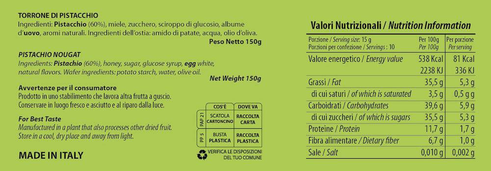 Box Pistacchio - Dessert - Sciara La terra del pistacchio Bronte
