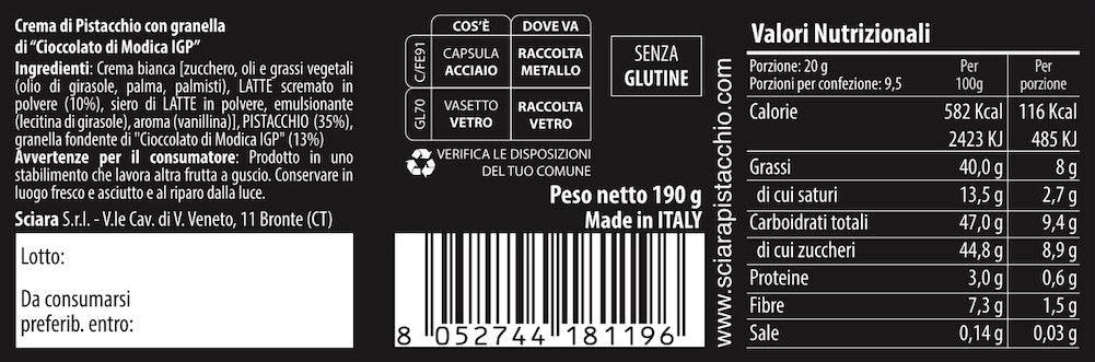 Box Pistacchio - Specialità - Sciara La terra del pistacchio Bronte
