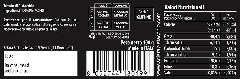 Box Pistacchio - Specialità - Sciara La terra del pistacchio Bronte