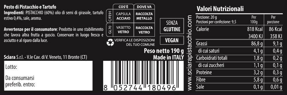 Box Pistacchio - Specialità - Sciara La terra del pistacchio Bronte