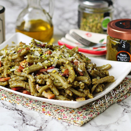 Pesto di Pistacchio e Tartufo 190 grammi - Sciara La terra del pistacchio Bronte