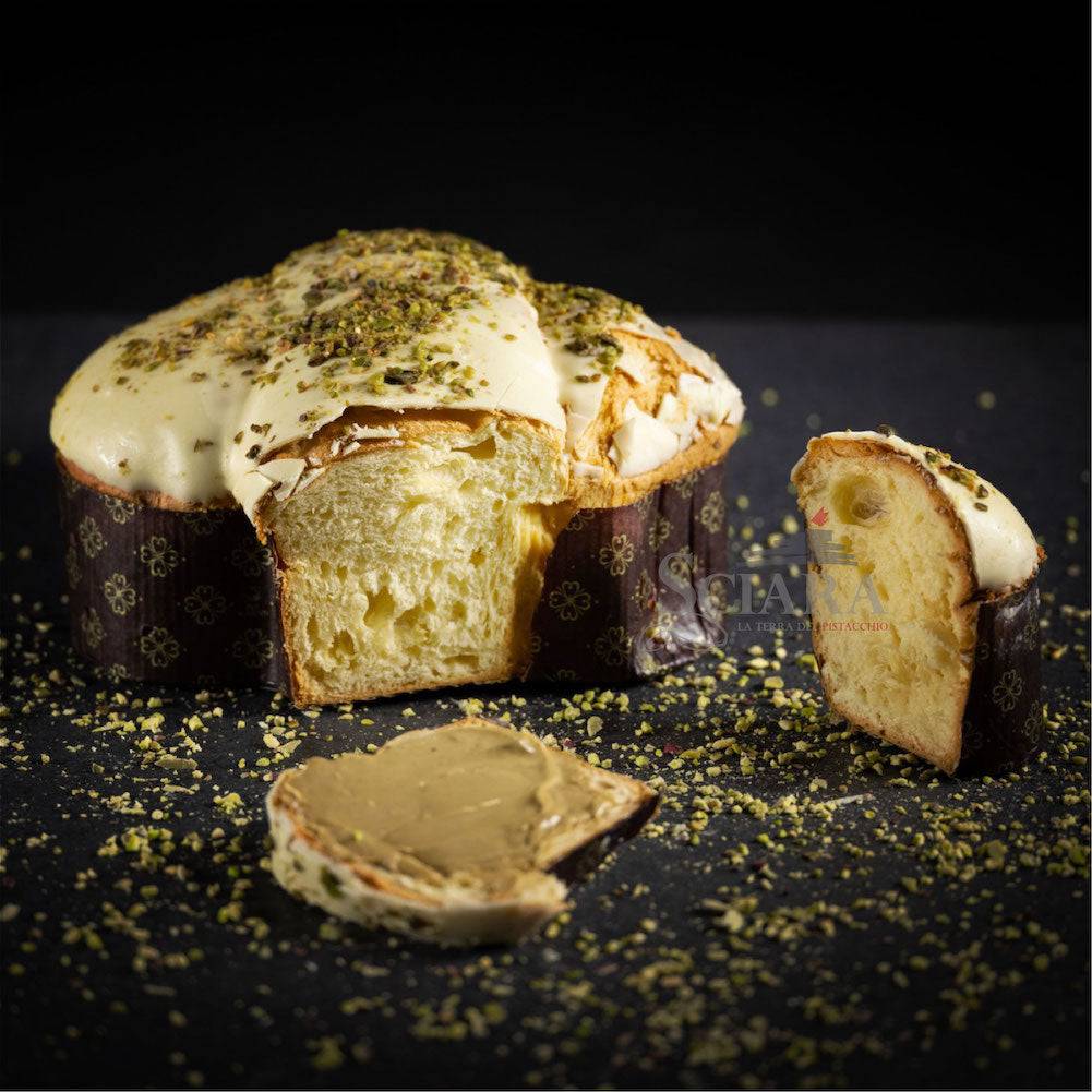 Colomba al Pistacchio e Uovo al Pistacchio - Sciara La terra del pistacchio Bronte