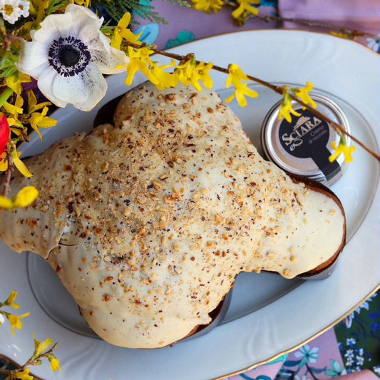 Colomba alla Nocciola a lievitazione naturale - Sciara La terra del pistacchio Bronte