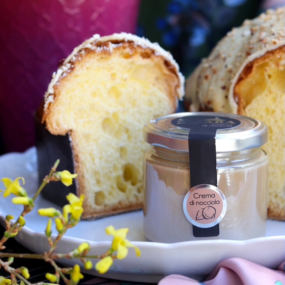 Colomba alla Nocciola a lievitazione naturale - Sciara La terra del pistacchio Bronte