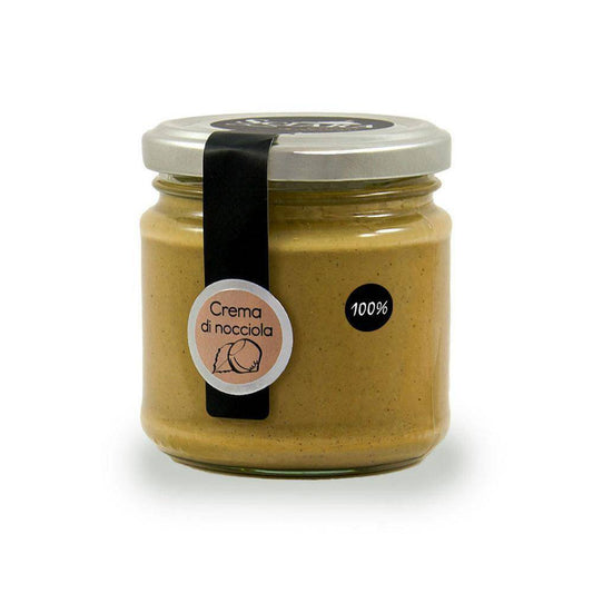 Crema 100% Nocciola senza zucchero - La Pura - Sciara La terra del pistacchio Bronte