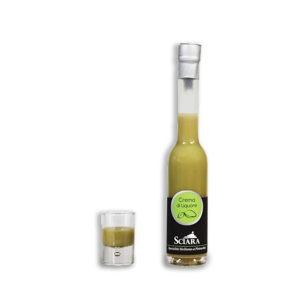 Crema di Liquore al Pistacchio 200 ml - Sciara La terra del pistacchio Bronte