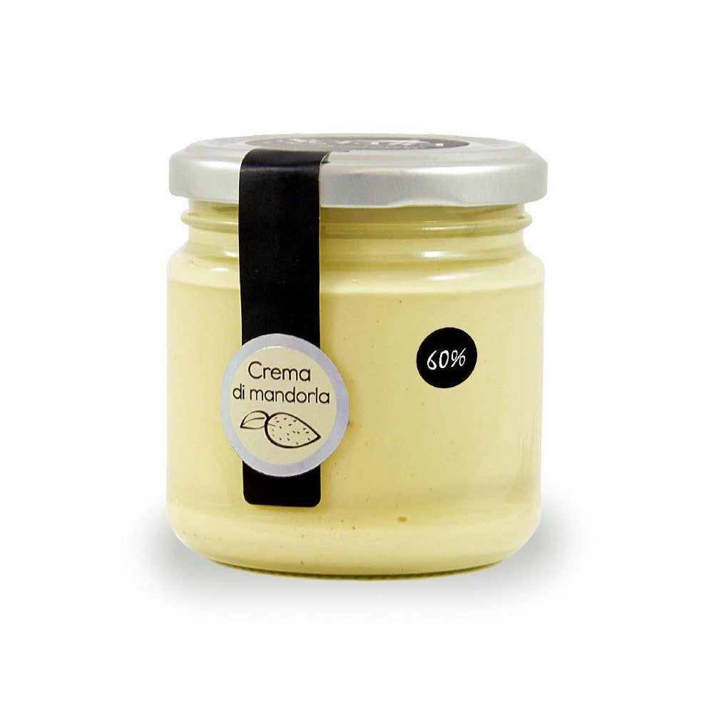 Crema di Mandorla al 60% 190 grammi - La Intensa - Sciara La terra del pistacchio Bronte