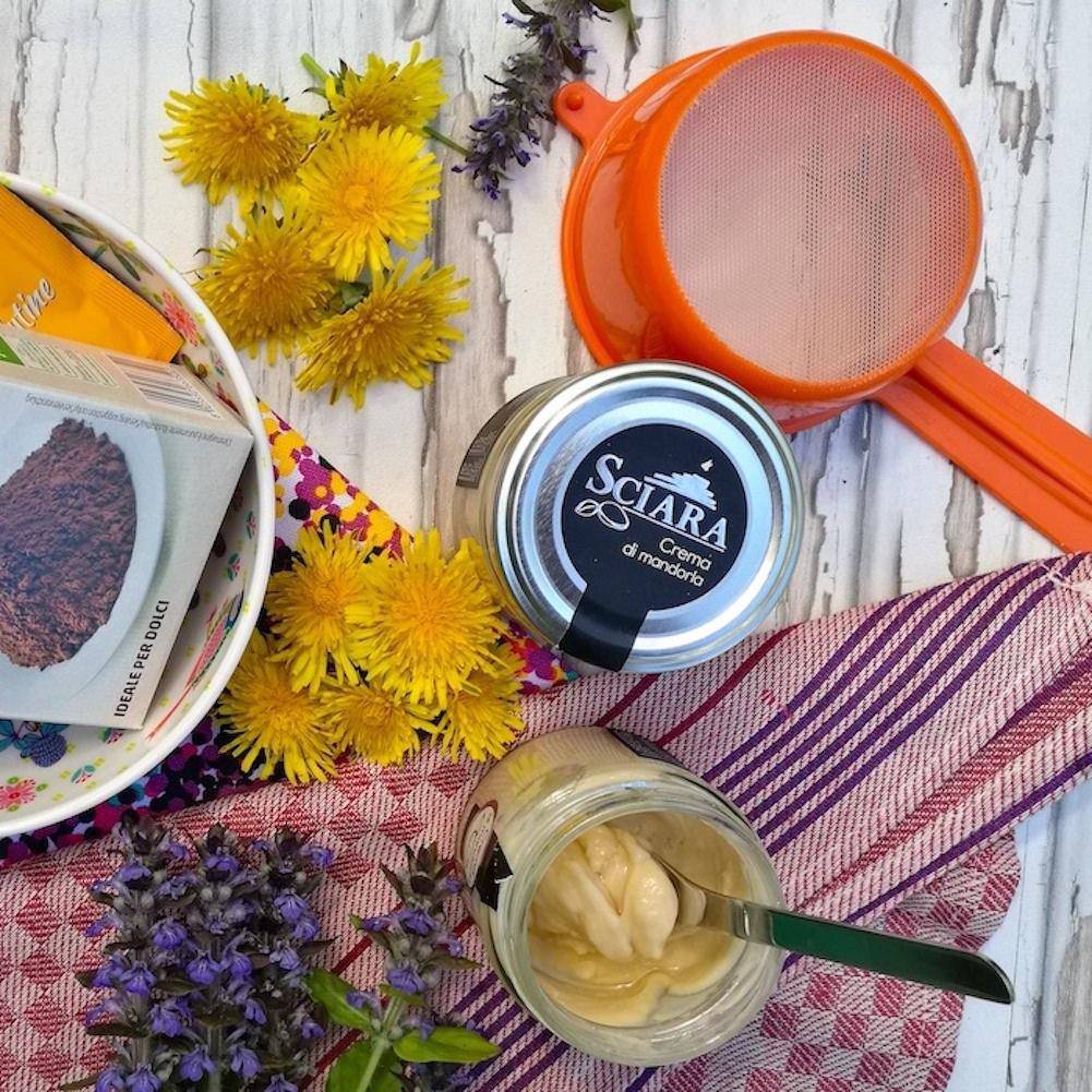 Crema di Mandorla al 60% 190 grammi - La Intensa - Sciara La terra del pistacchio Bronte