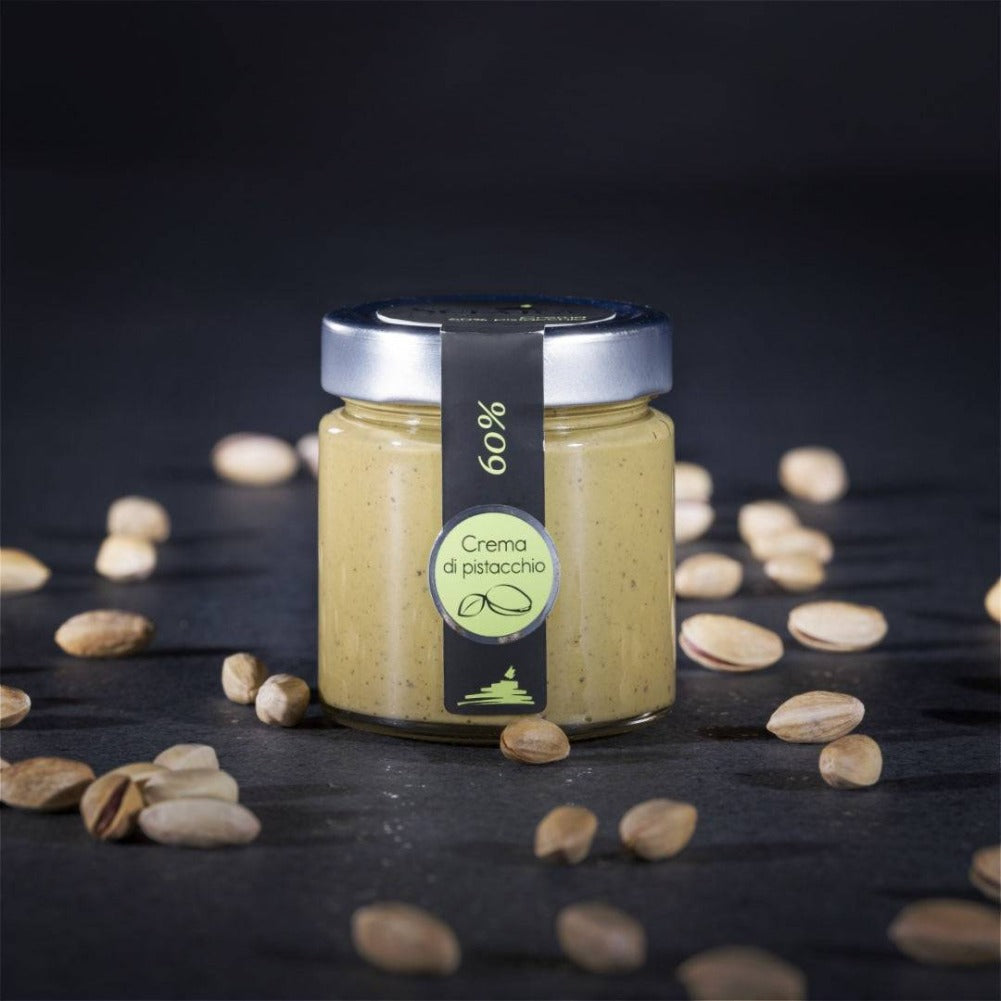 Crema di Pistacchio al 60% 190 grammi - La Intensa - Sciara La terra del pistacchio Bronte