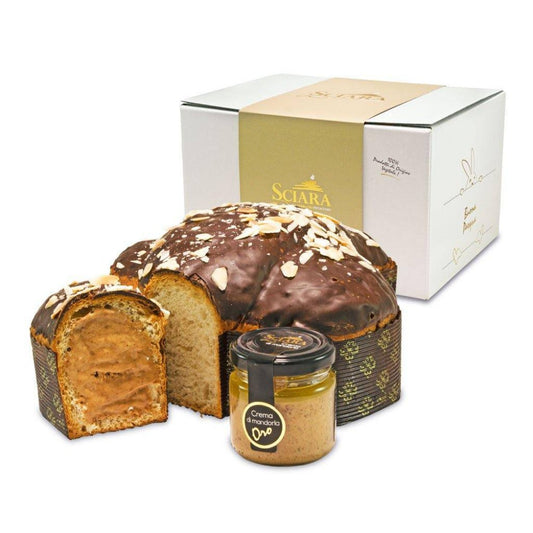 Dolce di Pasqua alla Mandorla senza latte con Olio extravergine d'oliva - Sciara La terra del pistacchio Bronte