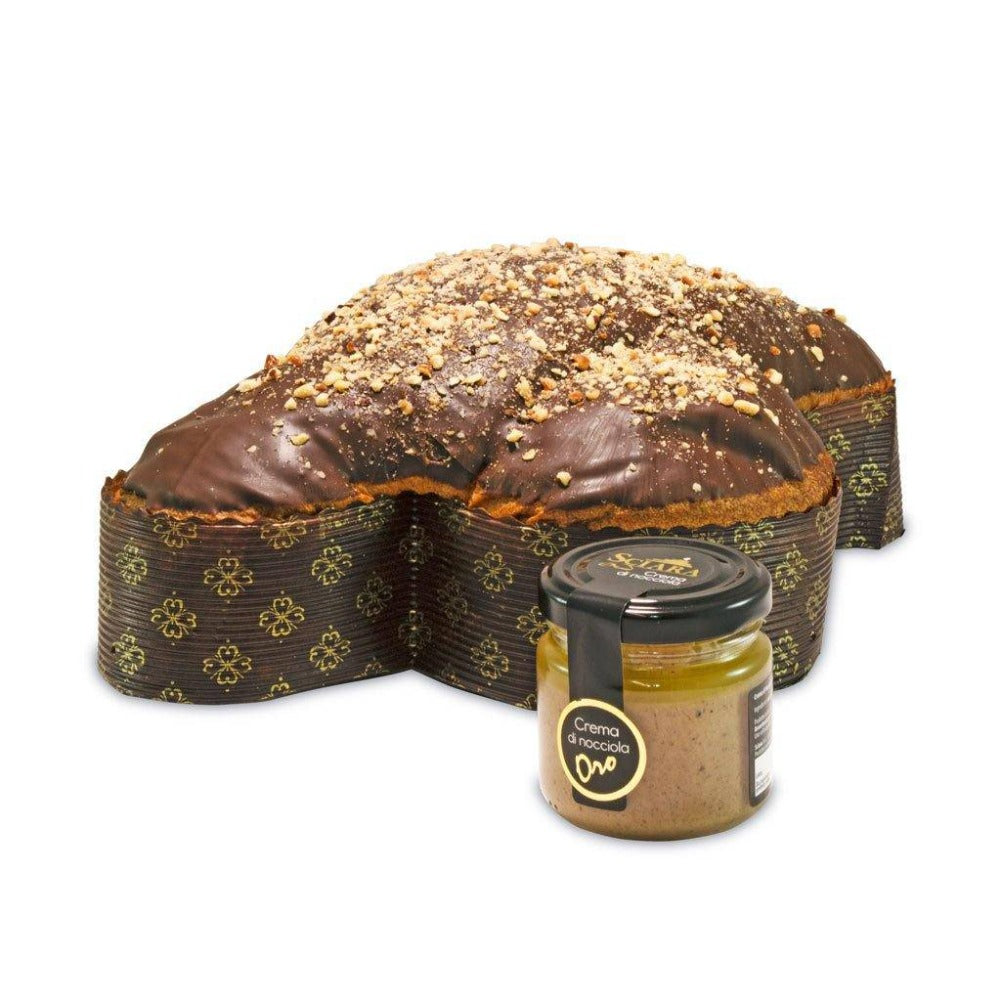 Dolce di Pasqua alla Nocciola senza latte con Olio extravergine d'oliva - Sciara La terra del pistacchio Bronte