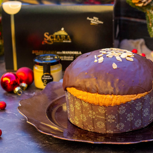Dolce di Natale alla Mandorla senza latte con Olio extravergine d'oliva - Sciara La terra del pistacchio Bronte