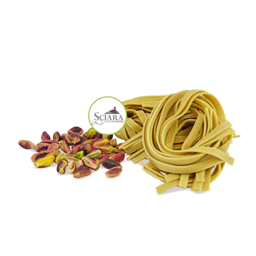 Fettuccine al Pistacchio 500 grammi - Sciara La terra del pistacchio Bronte