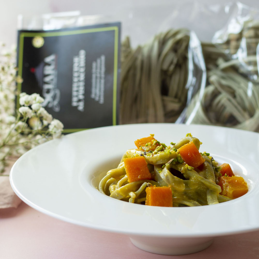 Fettuccine al Pistacchio 500 grammi - Sciara La terra del pistacchio Bronte