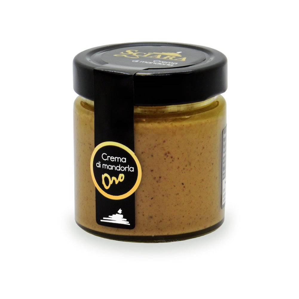 Mix Creme spalmabili senza latte Pistacchio, Mandorla e Nocciola 190 grammi x 3 - Le Oro - Sciara La terra del pistacchio Bronte