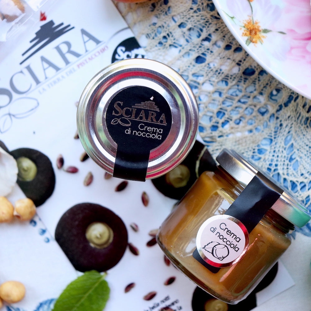 Crema 100% Nocciola senza zucchero - La Pura - Sciara La terra del pistacchio Bronte