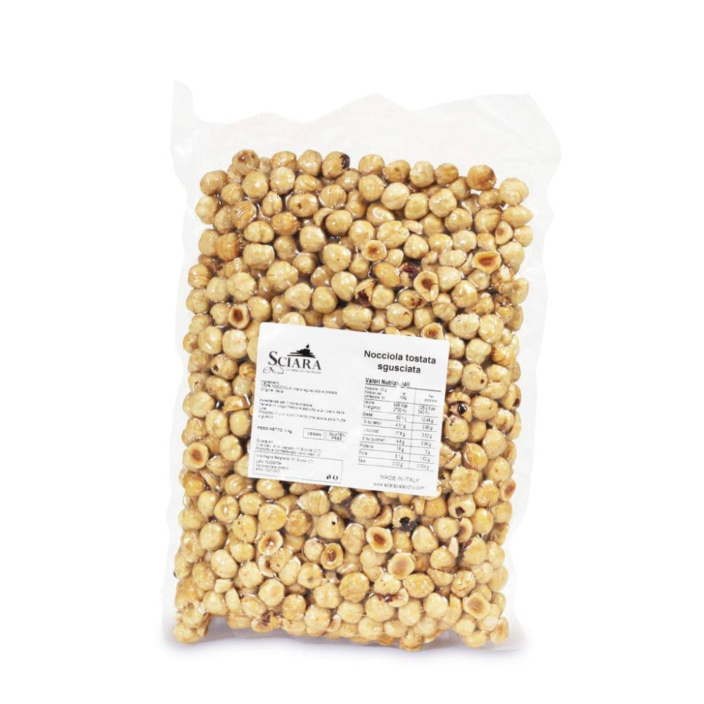 Nocciole sgusciate tostate - Sciara La terra del pistacchio Bronte