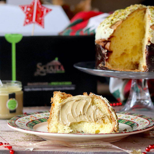 Panettone al Pistacchio a lievitazione naturale - Sciara La terra del pistacchio Bronte