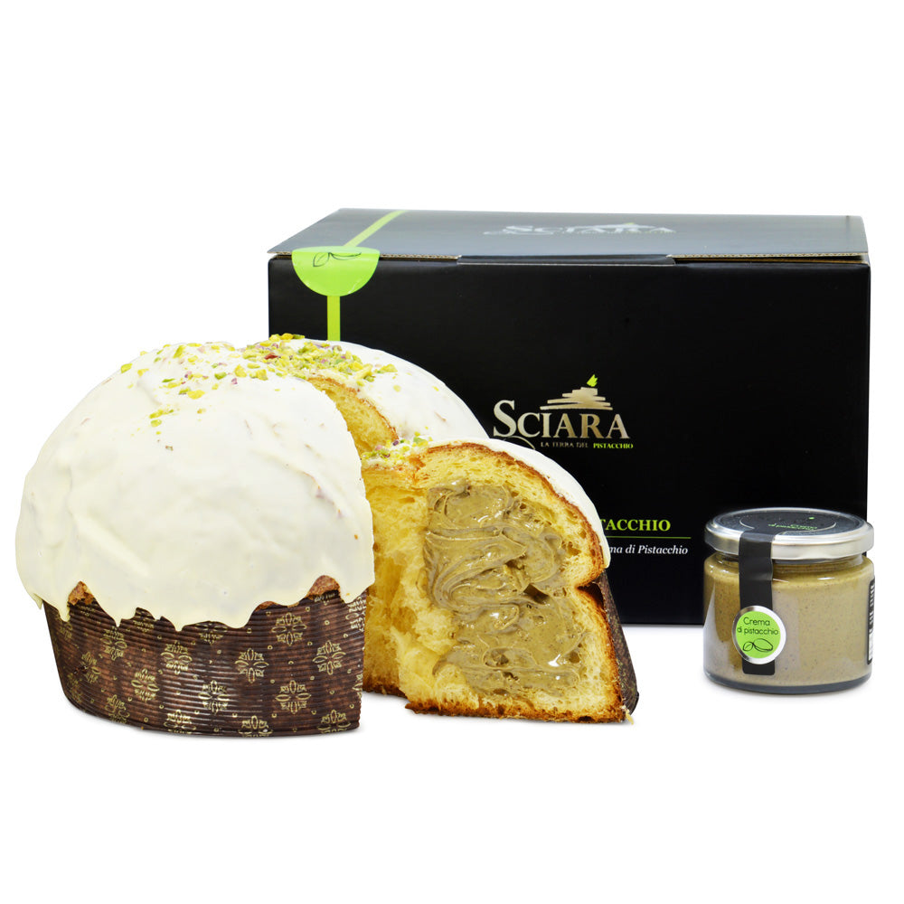 Box Natale - Cesta Natalizia prodotti al Pistacchio - Sciara La terra del pistacchio Bronte