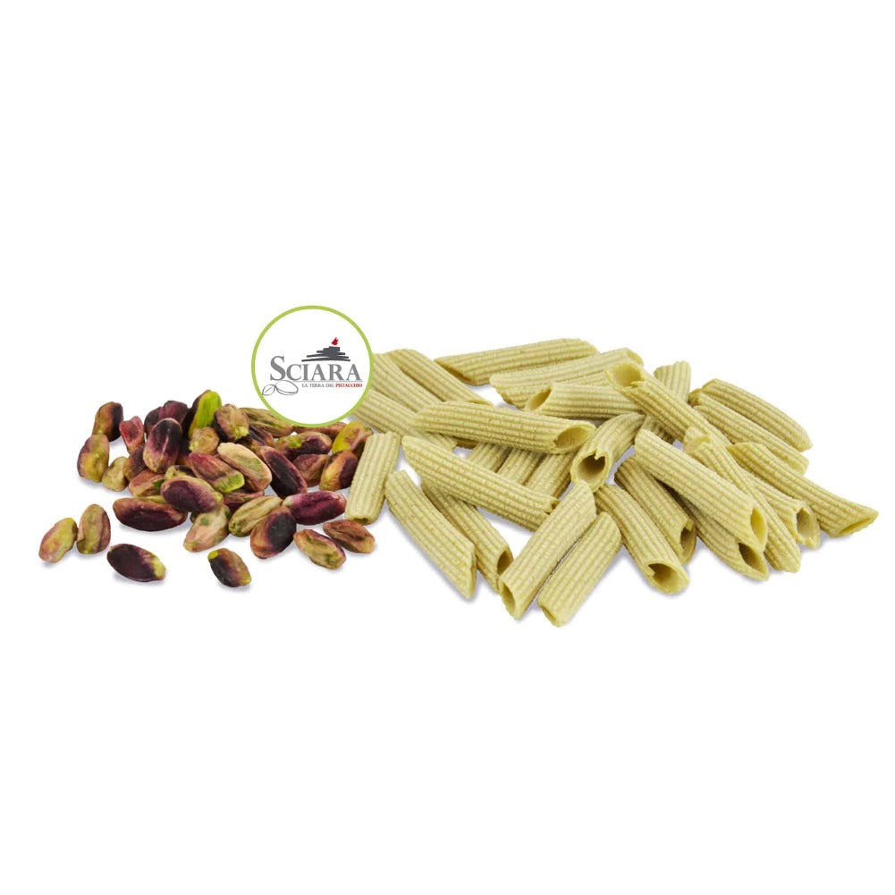 Pennette al Pistacchio confezione 500 grammi - Sciara La terra del pistacchio Bronte
