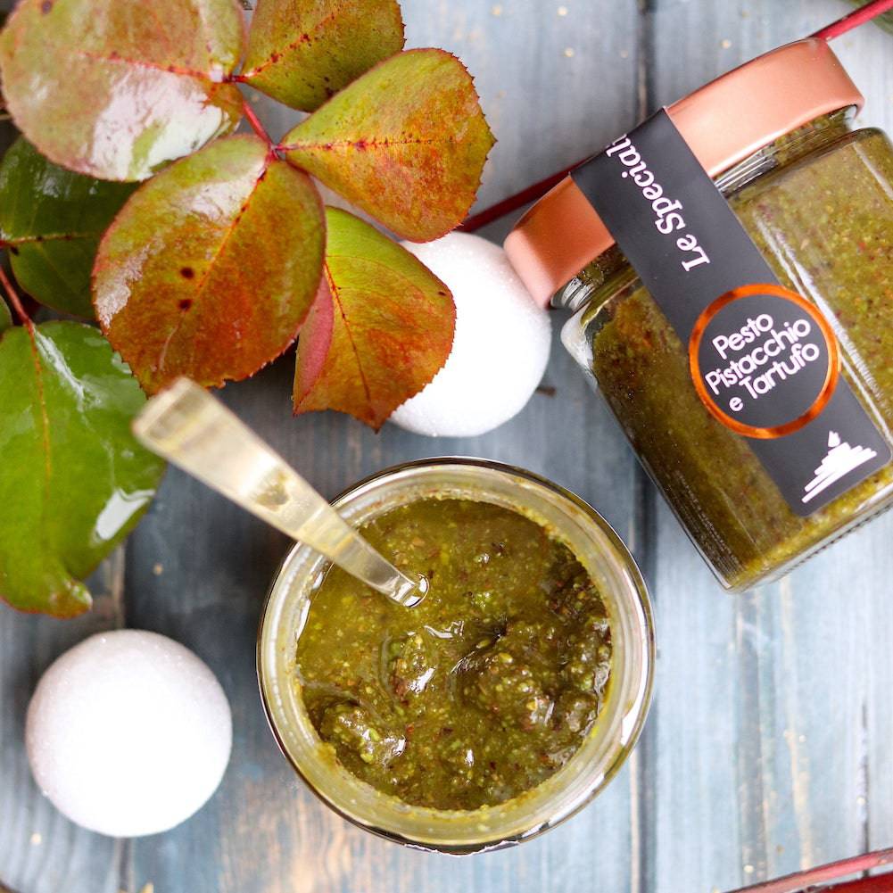 Pesto di Pistacchio e Tartufo 190 grammi - Sciara La terra del pistacchio Bronte