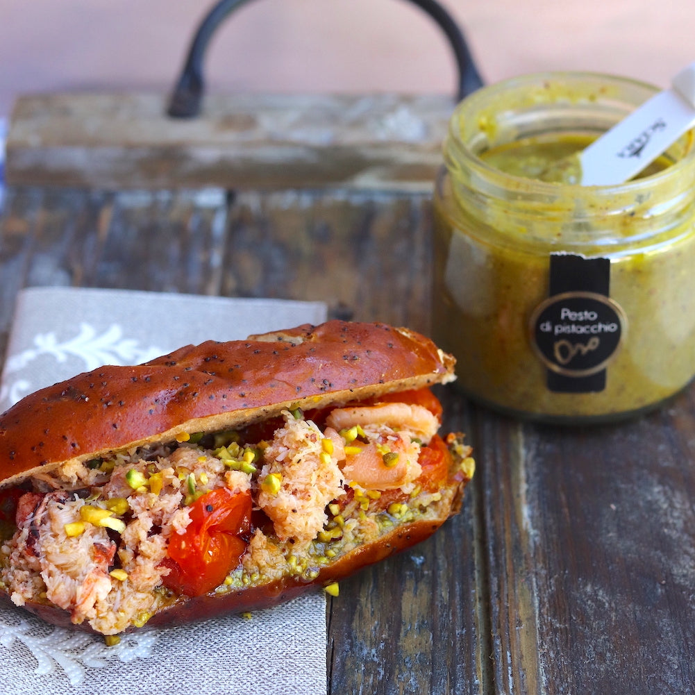 Pesto di Pistacchio in Olio extravergine d'oliva - Sciara La terra del pistacchio Bronte