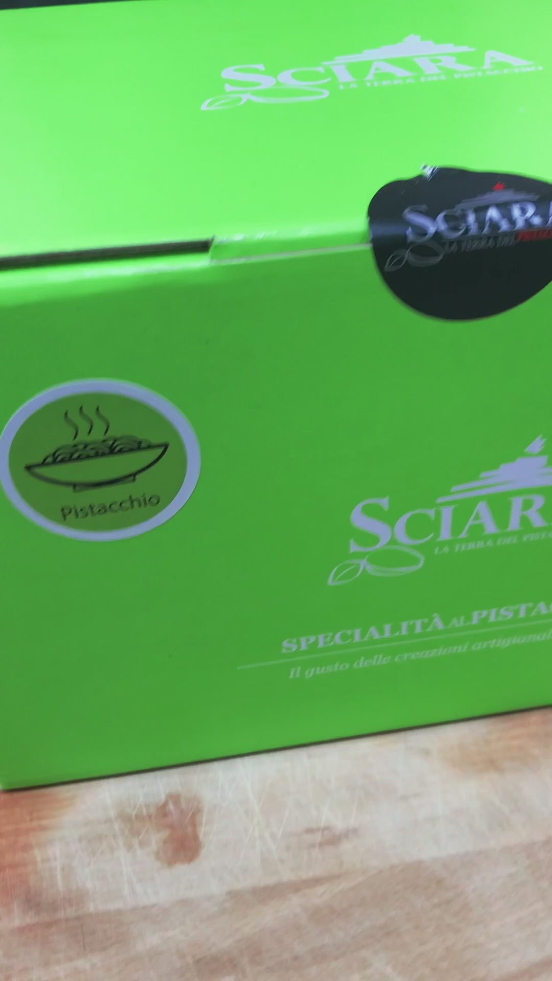kit pasta al pistacchio bronte sciara