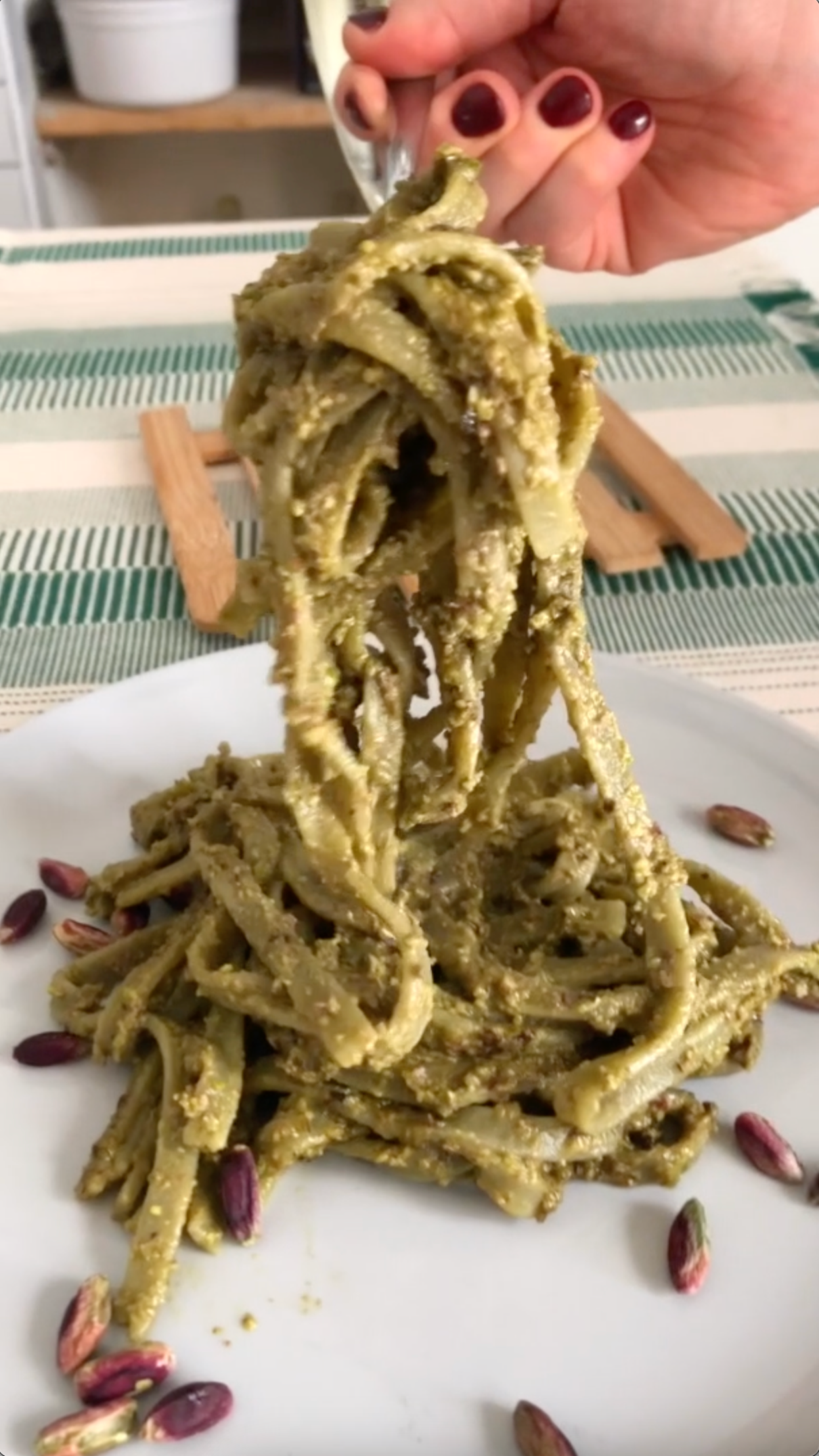 Fettuccine al Pistacchio 500 grammi - Sciara La terra del pistacchio Bronte