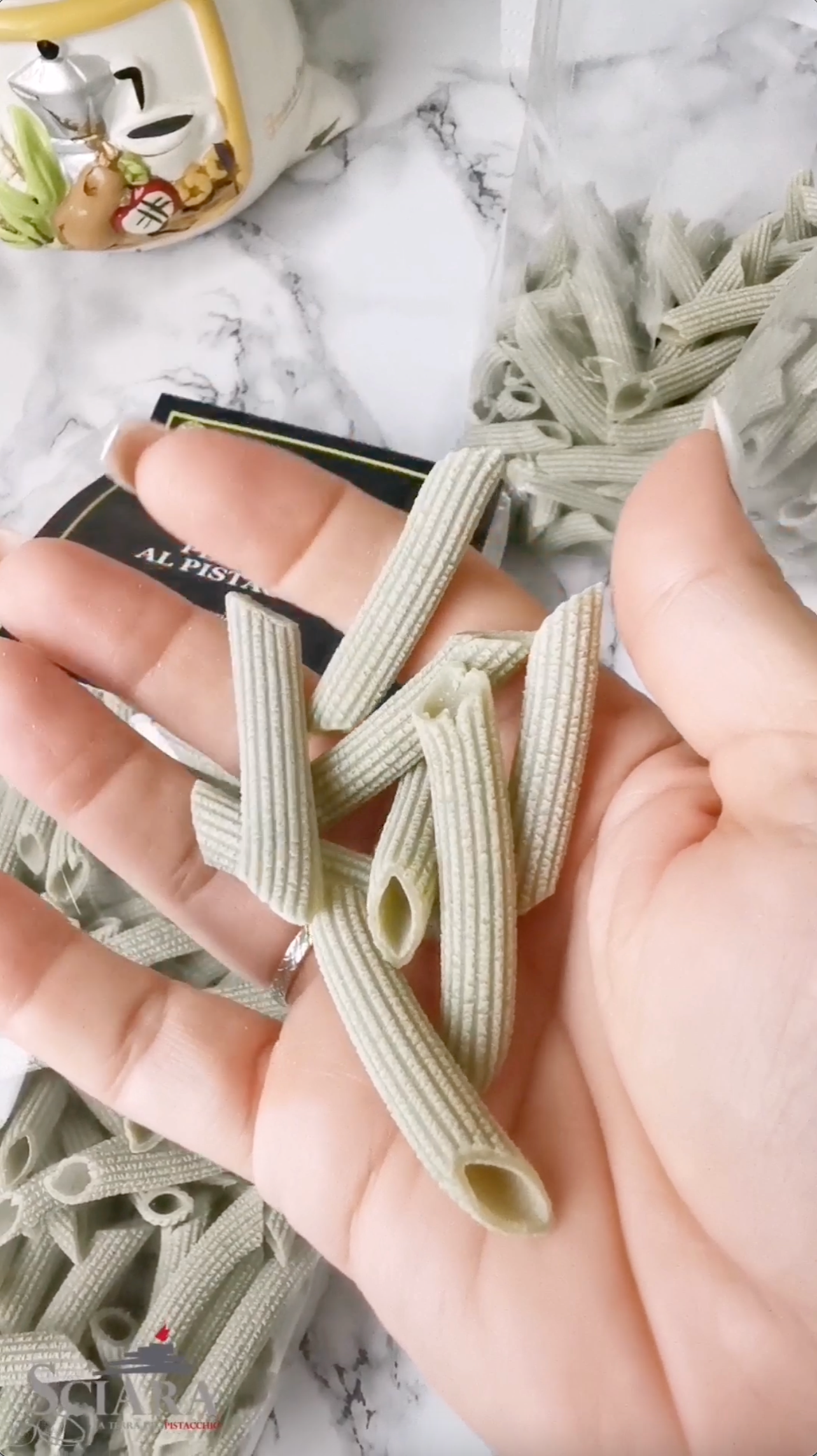 Pennette al Pistacchio confezione 500 grammi - Sciara La terra del pistacchio Bronte