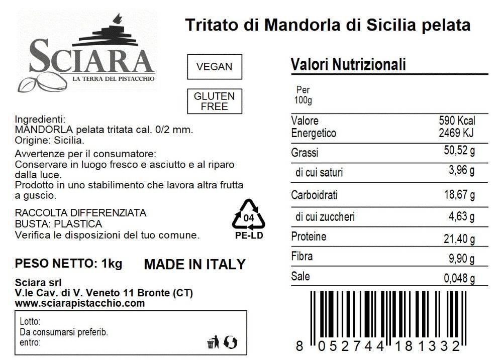 Tritato di Mandorla - Sciara La terra del pistacchio Bronte