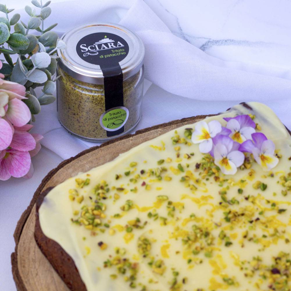 Tritato di Pistacchio 100 grammi - Sciara La terra del pistacchio Bronte
