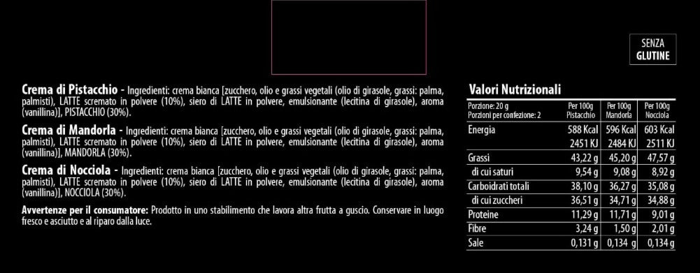 Selezione di Creme spalmabili, bomboniere gastronomiche - Sciara La terra del pistacchio Bronte