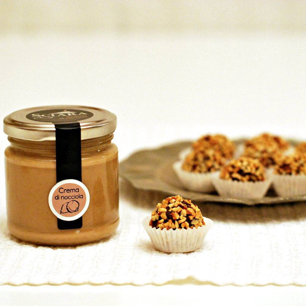 Crema di Nocciola 190 grammi - La Classica - Sciara La terra del pistacchio Bronte