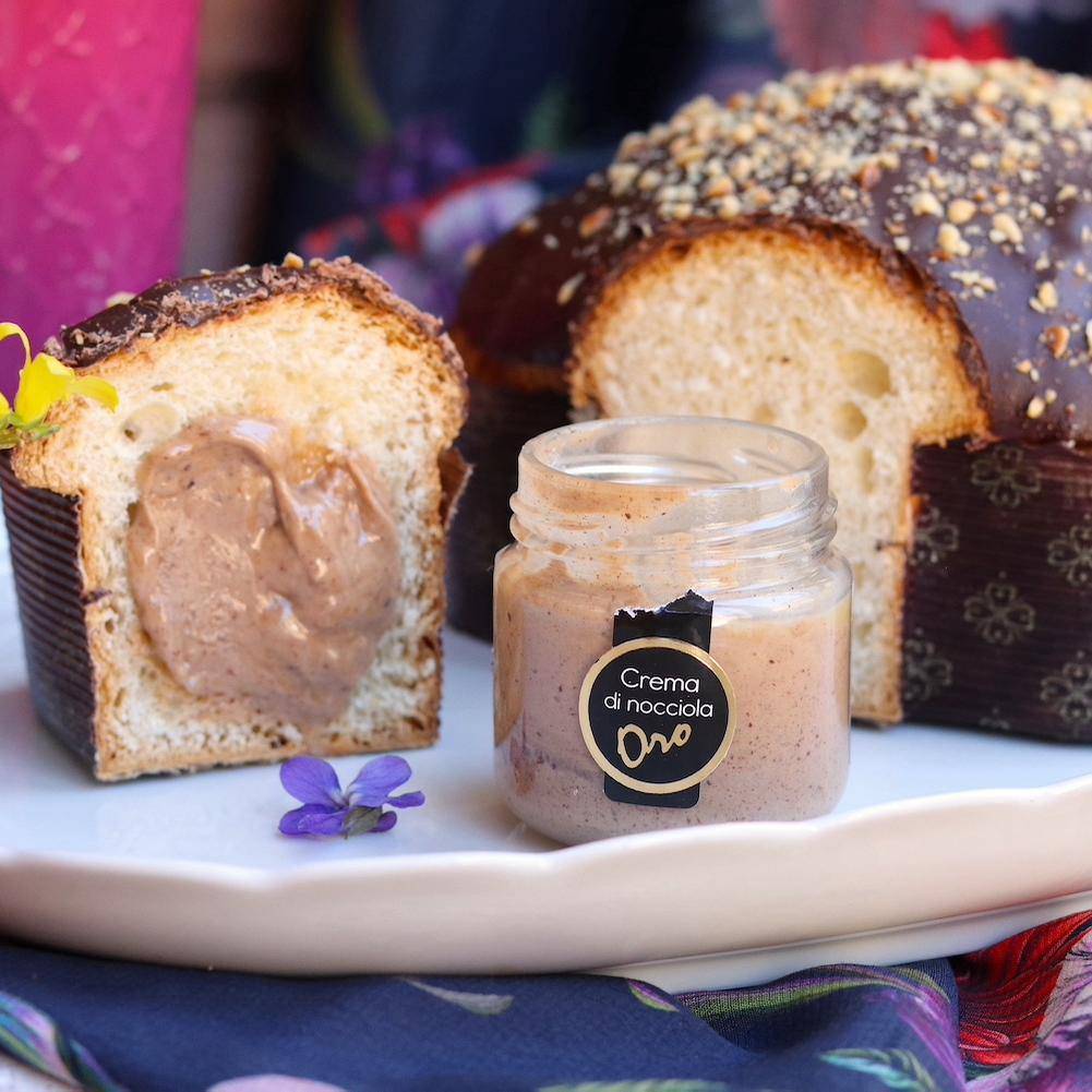 Dolce di Pasqua alla Nocciola senza latte con Olio extravergine d'oliva - Sciara La terra del pistacchio Bronte