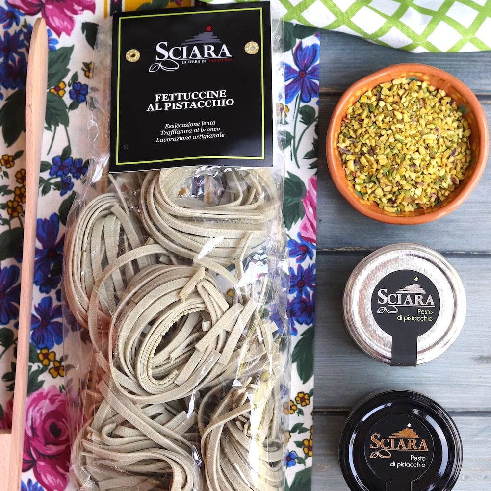 Fettuccine al Pistacchio 500 grammi - Sciara La terra del pistacchio Bronte