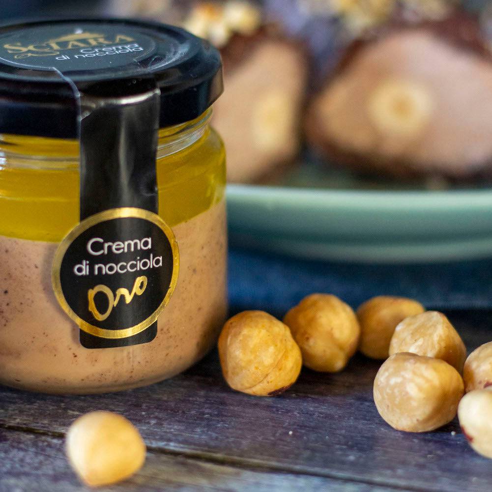 Mix Creme spalmabili senza latte Pistacchio, Mandorla e Nocciola 90 grammi x 3 - Le Oro - Sciara La terra del pistacchio Bronte