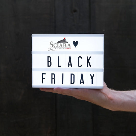 black friday sciara pistacchio bronte