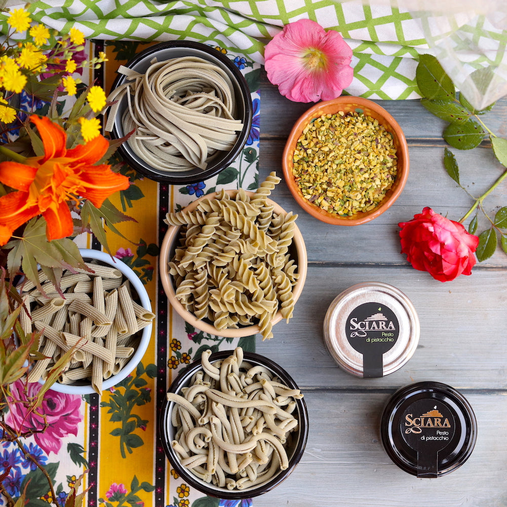 pasta al pistacchio bronte sciara
