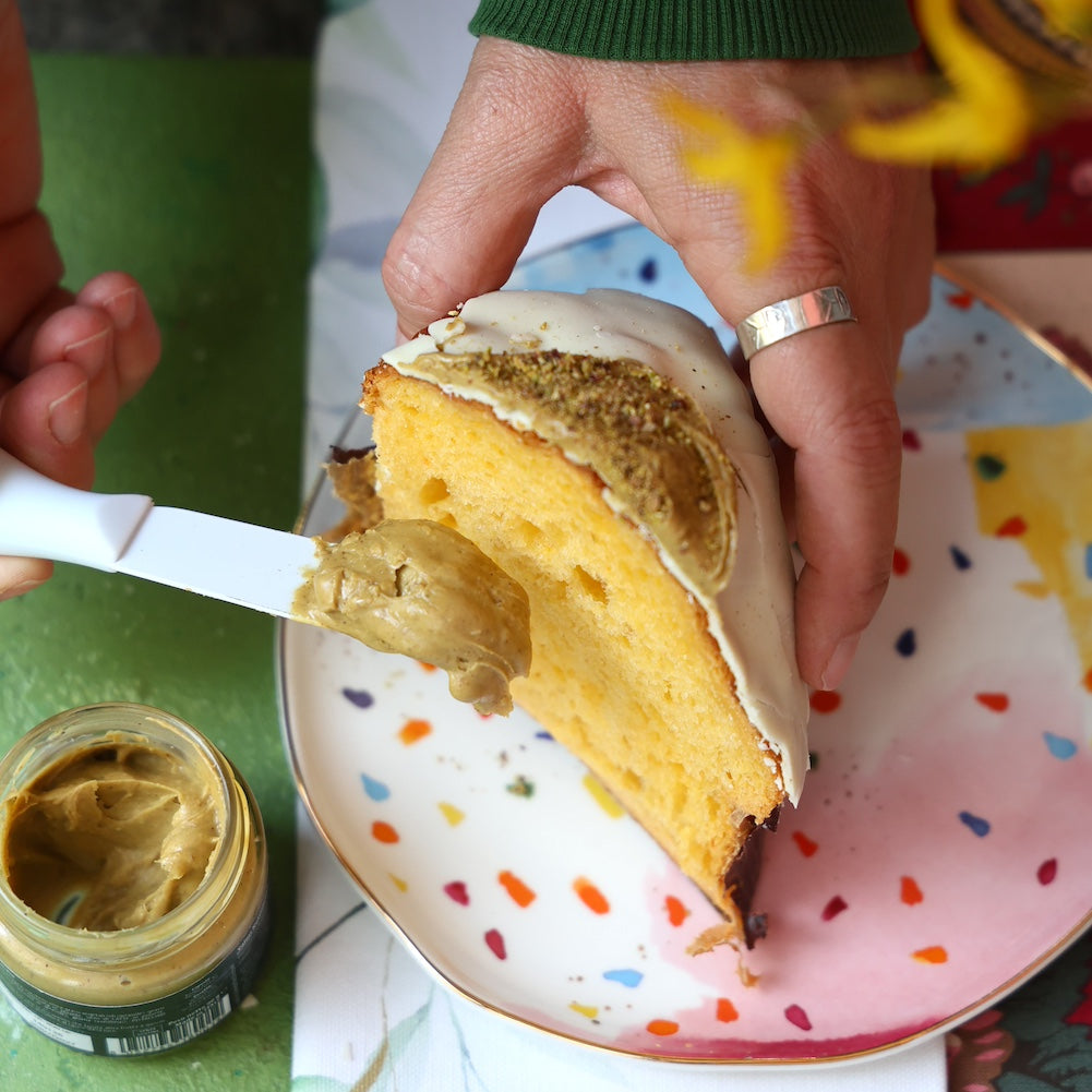 Colomba al Pistacchio senza glutine - Sciara La terra del pistacchio Bronte