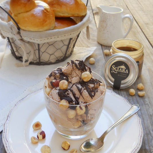 Base per Gelato alla Nocciola - Sciara La terra del pistacchio Bronte