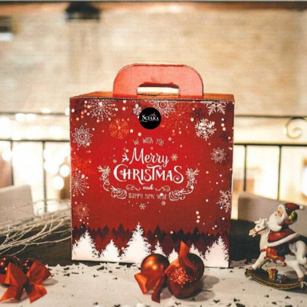 Box Natale Vegan - Confezione Natalizia prodotti al Pistacchio senza latte - Sciara La terra del pistacchio Bronte