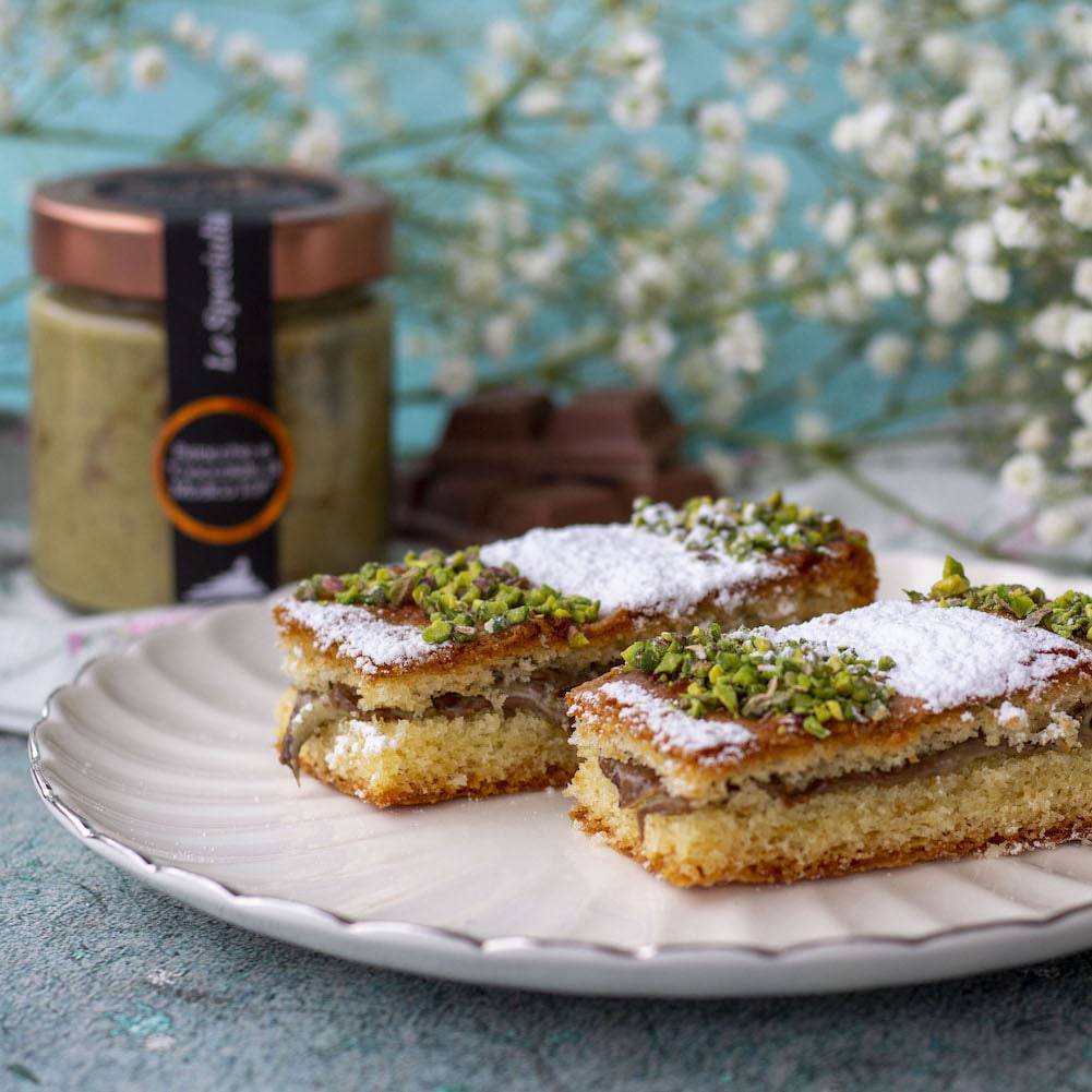 Crema di Pistacchio e Cioccolato di Modica 190 grammi - Sciara La terra del pistacchio Bronte