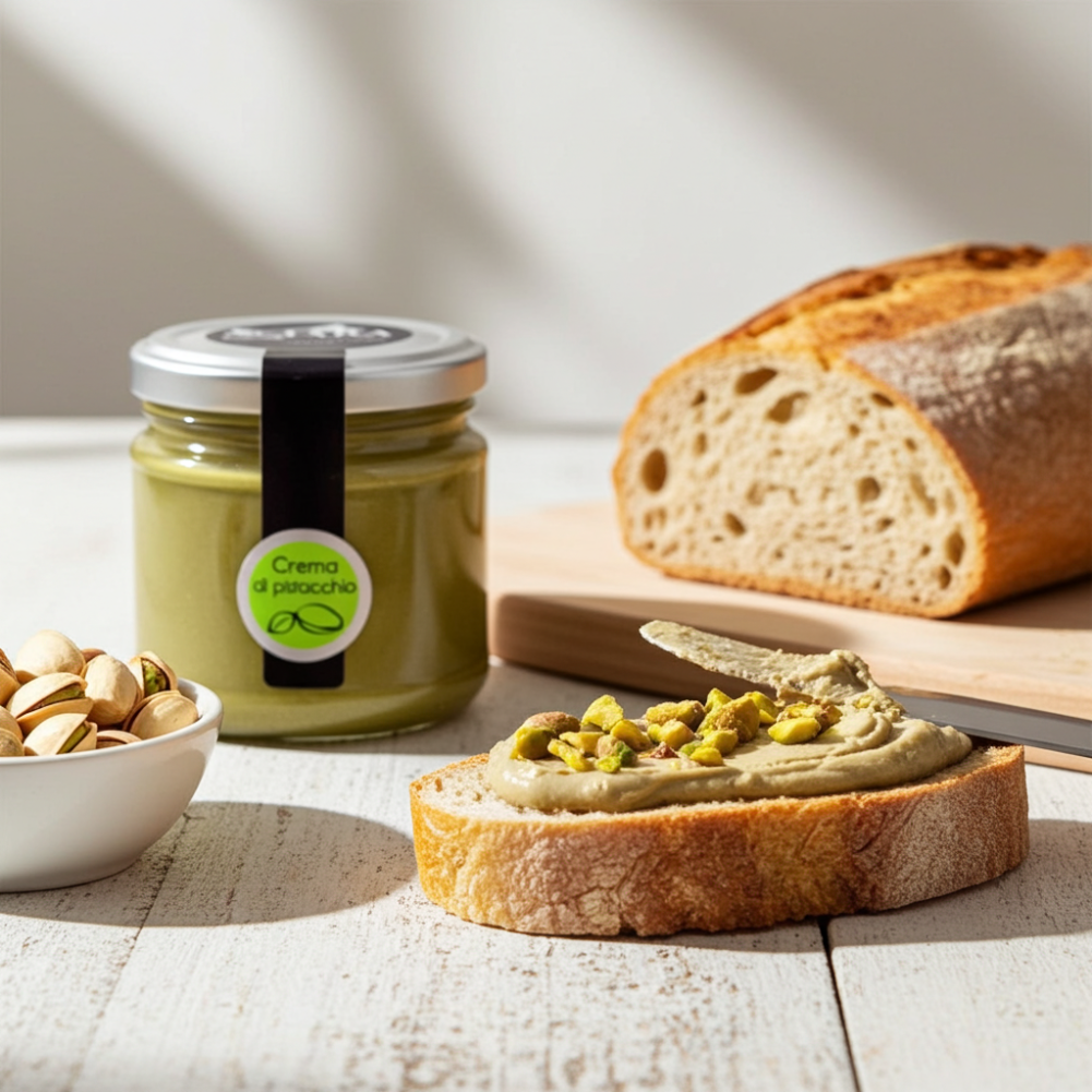 Crema di Pistacchio - La Classica - Sciara La terra del pistacchio Bronte